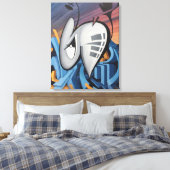 ブグラットシティ02.09.2018 キャンバスプリント (インサイチュ (寝室))