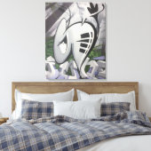 ブグラットジャングル04.15.2018 キャンバスプリント (インサイチュ (寝室))