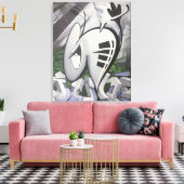 ブグラットジャングル04.15.2018 キャンバスプリント (インサイチュ (リビング))