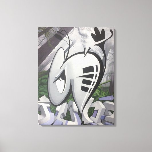 ブグラットジャングル04.15.2018 キャンバスプリント (正面)