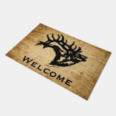 ブグリングブルエルク ドアマット (アングル)