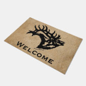 ブグリングブルエルク ドアマット (アングル)