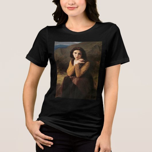 ブグローによる乙女 (Femme Mignonne) トライブレンドTシャツ (正面)