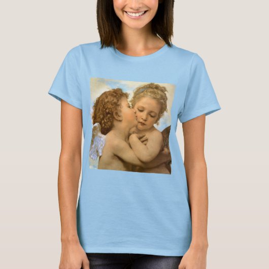 ブグローによる初キス（天使の詳細） Tシャツ (正面)
