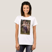 ブグローによる『春の夢 Rêve de Printemps』 Tシャツ (正面フル)