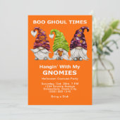 ブグールタイぶら下がったムズと私のグノーミー招待状 シーズンカード (スタンド正面)