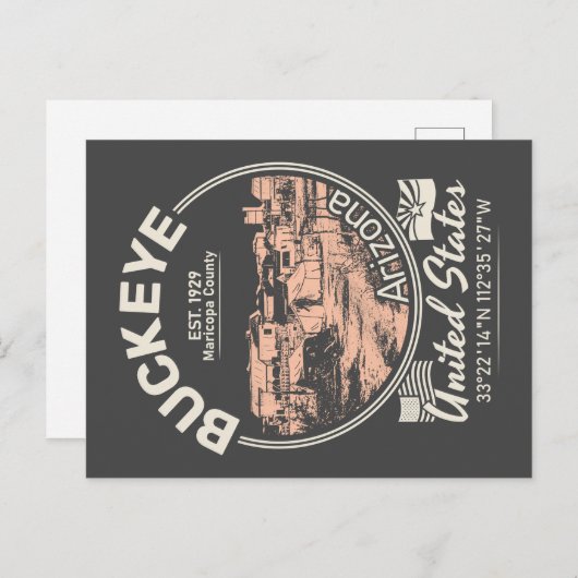 ブケイエシティアリゾナ ポストカード (正面/裏面)