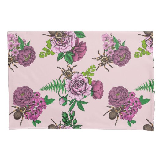 ブケツとタランチュラ 枕カバー (正面左)