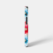 ブケ魅力的ランヤパターン–65292 iPhoneケース (左側面)