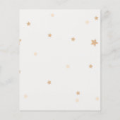 ブゲレインボーファイバーパーティー誕生日招待状 チラシ (裏面)