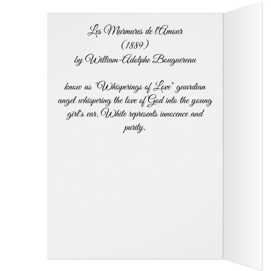 ブゲローによる愛の囁き (内側 (左))