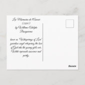 ブゲローによる愛の囁き ポストカード (裏面)