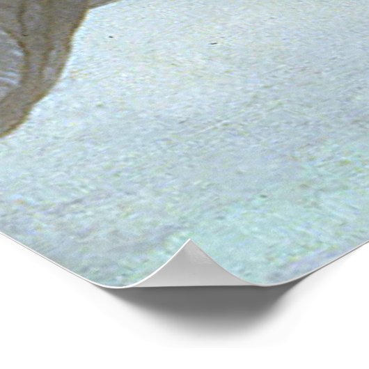 ブゲローのラムールとサイケ、エンファント(キューピッド) ポスター (角)