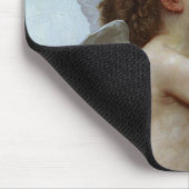 ブゲローのラムールとサイケ、エンファント（キューピッド） マウスパッド (コーナー)