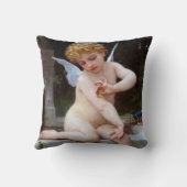 ブゲロー蝶とキューピッド クッション (裏面)