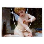 ブゲロー蝶とキューピッド ラージペーパーバッグ (裏面)