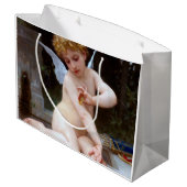 ブゲロー蝶とキューピッド ラージペーパーバッグ (裏面アングル)