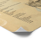 ブコフスキー詩のポスター ポスター (角)