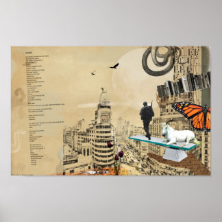 ブコフスキー詩のポスター ポスター