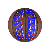 ブザーおもしろいビーターUSAフラッグカラーバスケットボール ミニバスケットボール (縦)