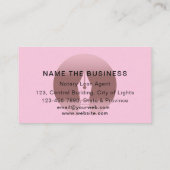 ブシを滴下する公証人融資契約者バラ金ゴールド 名刺 (裏面)