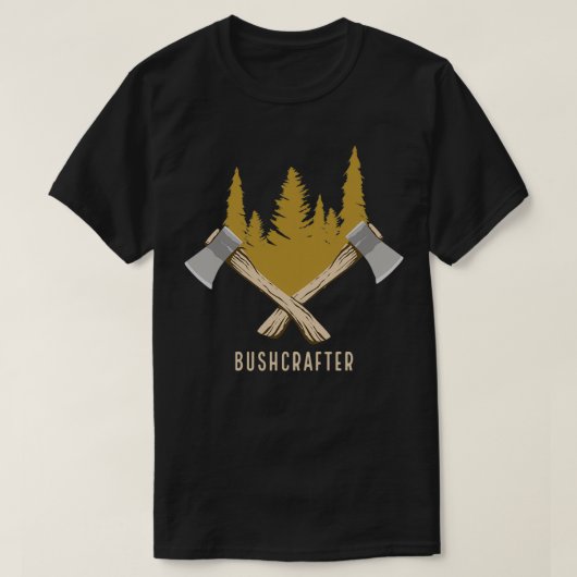 ブシュクラフター1 Tシャツ (デザイン正面)