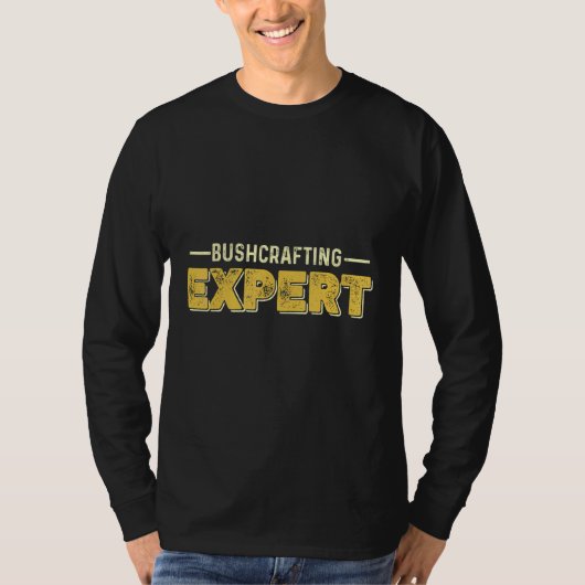 ブシュクラフト生存専門家 Tシャツ (正面)