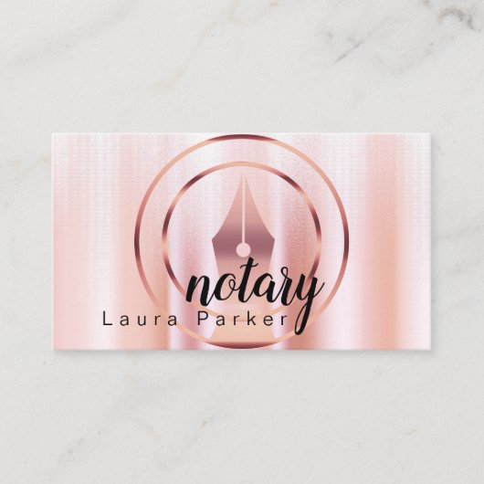 ブシンを滴下する公証人融資調印業者バラ金ゴールド 名刺 (正面)