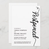 ·ブシンプルラックの延結婚期 招待状 (正面/裏面)