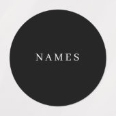 ブシンプルラックカスタムの名前の追加 ラベル (デザイン1)