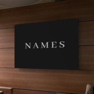 ブシンプルラックカスタムの名前の追加 横断幕