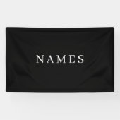 ブシンプルラックカスタムの名前の追加 横断幕 (横)