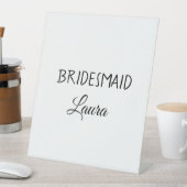 ブシンプルラミニマルイドメイドの贈答年度を追加 台座サイン (インサイチュ)