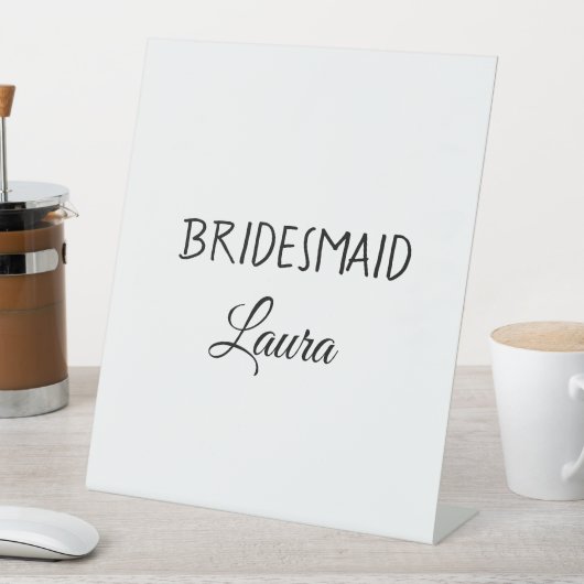 ブシンプルラミニマルイドメイドの贈答年度を追加      台座サイン (インサイチュ)