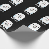 ブシートホークハロウィーン幽霊プンダークBG ラッピングペーパー (角)