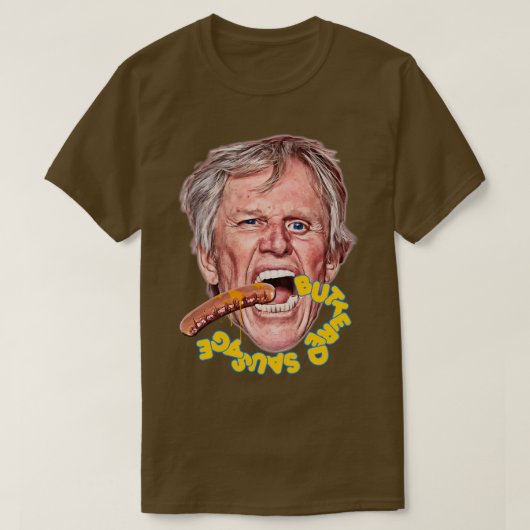 ブシー・バター・ソーセージ Tシャツ (デザイン正面)
