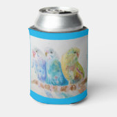 ブジウータイ絵画ルズバードブジアクアティール(緑がかった色) 缶クーラー (缶裏面)
