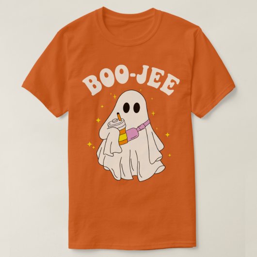 ブジェハロウィン不気味スタンリー面白いハロウィーンTu Tシャツ (デザイン正面)