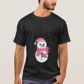 ブジェ雪だるまブギー雪だるまベルトバッグブジェクリスマス Tシャツ (正面)