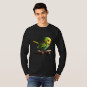 ブジバードパレーケートBudgerigar Owner Tシャツ (正面フル)