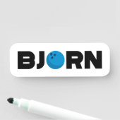 ブジョーンボーリング 名札 (インサイチュ)