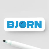 ブジョーンボーリング 名札 (インサイチュ)