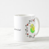 ブジーブジェリガーパラケットパロットペットバカスタムード コーヒーマグカップ (正面右)