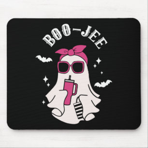 ブジーブーJeeかわいい幽霊不気味シーズンハロウィーン マウスパッド