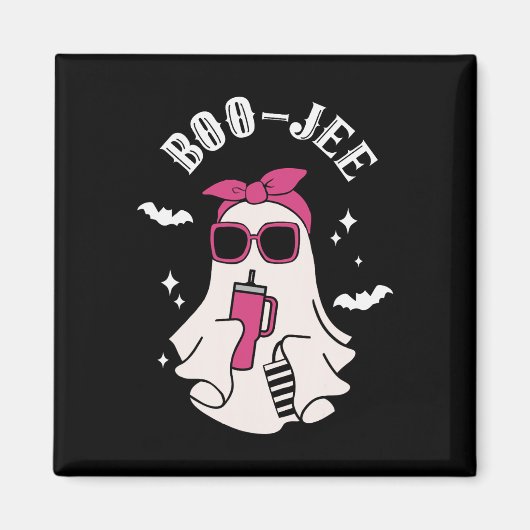 ブジーブーJeeかわいい幽霊不気味シーズンハロウィーン マグネット (正面)
