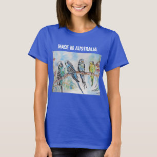 ブジー・ブドゲリガー鳥,オーストラリアTシャツで作られる Tシャツ
