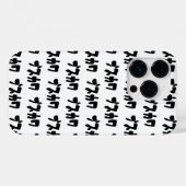 ブスかわ ~ 日本語 Case-Mate iPhoneケース (裏面 (横))