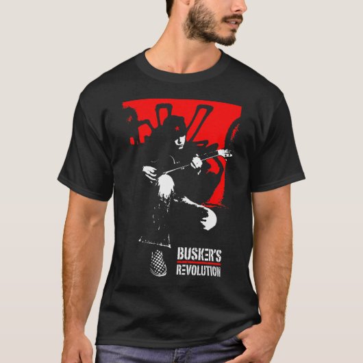 ブスカー革命 Tシャツ (正面)