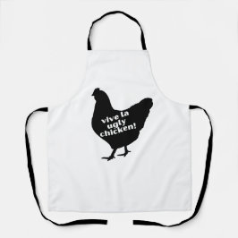 ブスチキンの鳥 エプロン