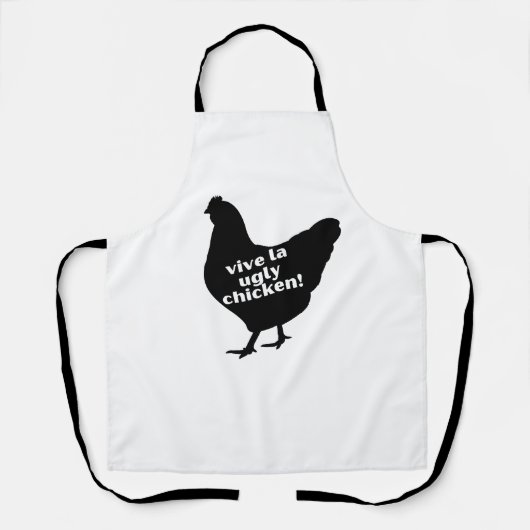ブスチキンの鳥 エプロン (正面)